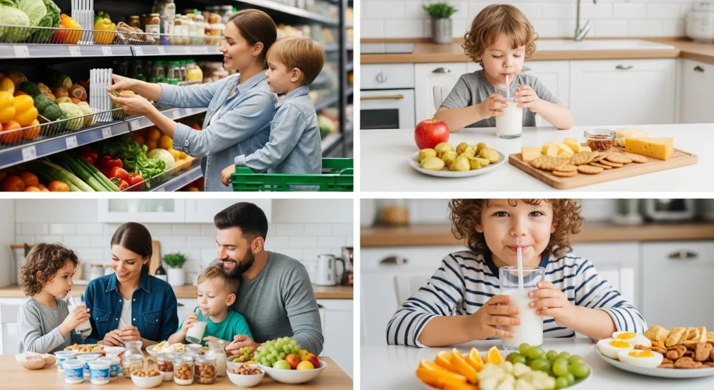 Healthy snacks milk straws sipahh straws