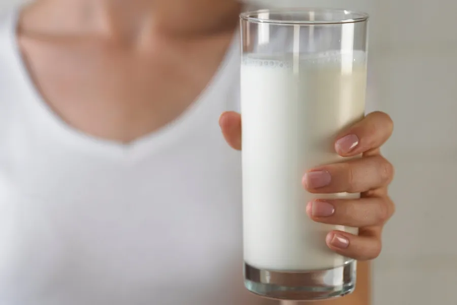 A glass of Milk
