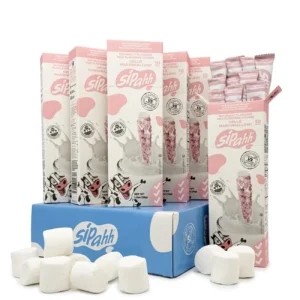 HELLO MARSHMALLOW! 60 PACK MILK FLAVORING STRAWS