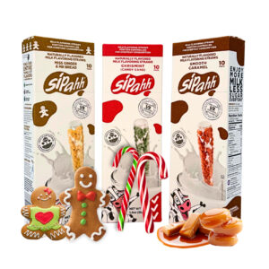 HOLIDAY BAKERY TRIO 30 PACK FLAVORED MILK STRAWS